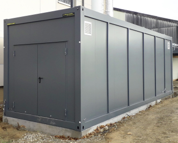 Container Lösungen für Technikräume.