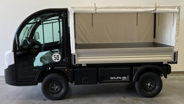 GOUPIL Elektro-Nutzfahrzeug G4 mit Planenaufbau