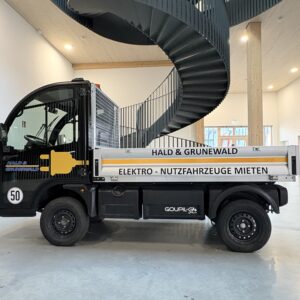 Goupil G4 Elektro-Nutzfahrzeug mit Kipper