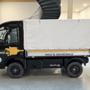 Goupil G4 Elektro-Nutzfahrzeug Planenaufbau