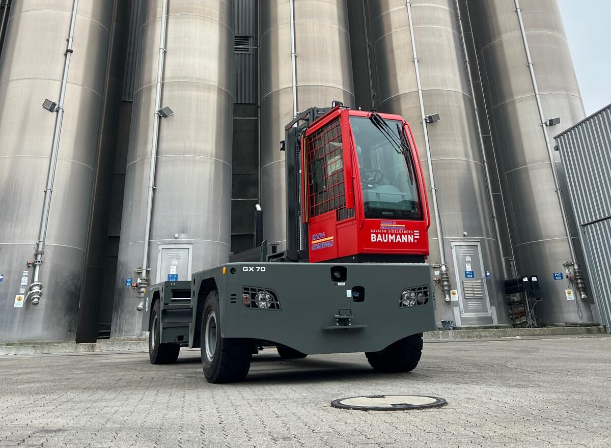 Seitenstapler mit Dieselantrieb mieten Heilbronn