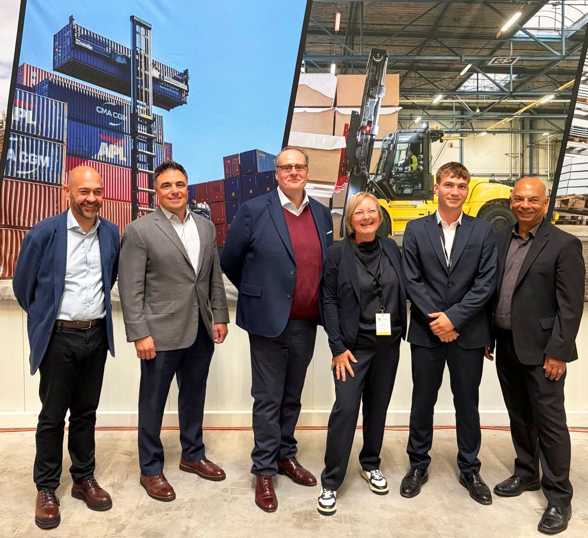 Hald & Grunewald beim Hyster Executive Dealer Council